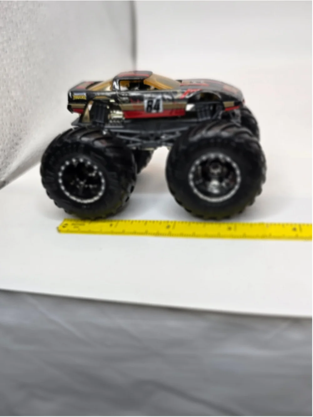 Hot Wheels Monster Trucks Set of 4 Multi-color One Size
